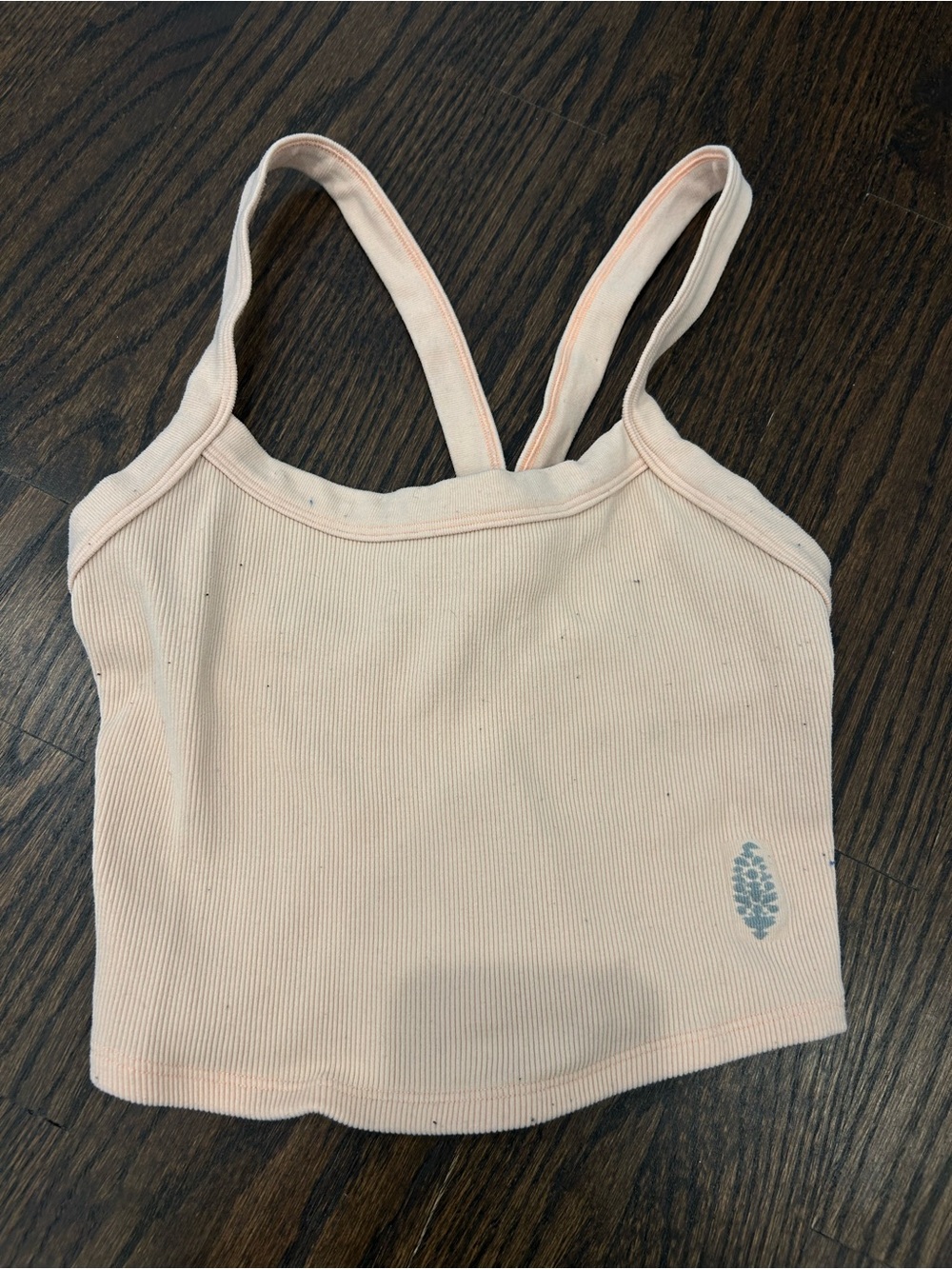 Free People All Clear Solid Cami — Peach